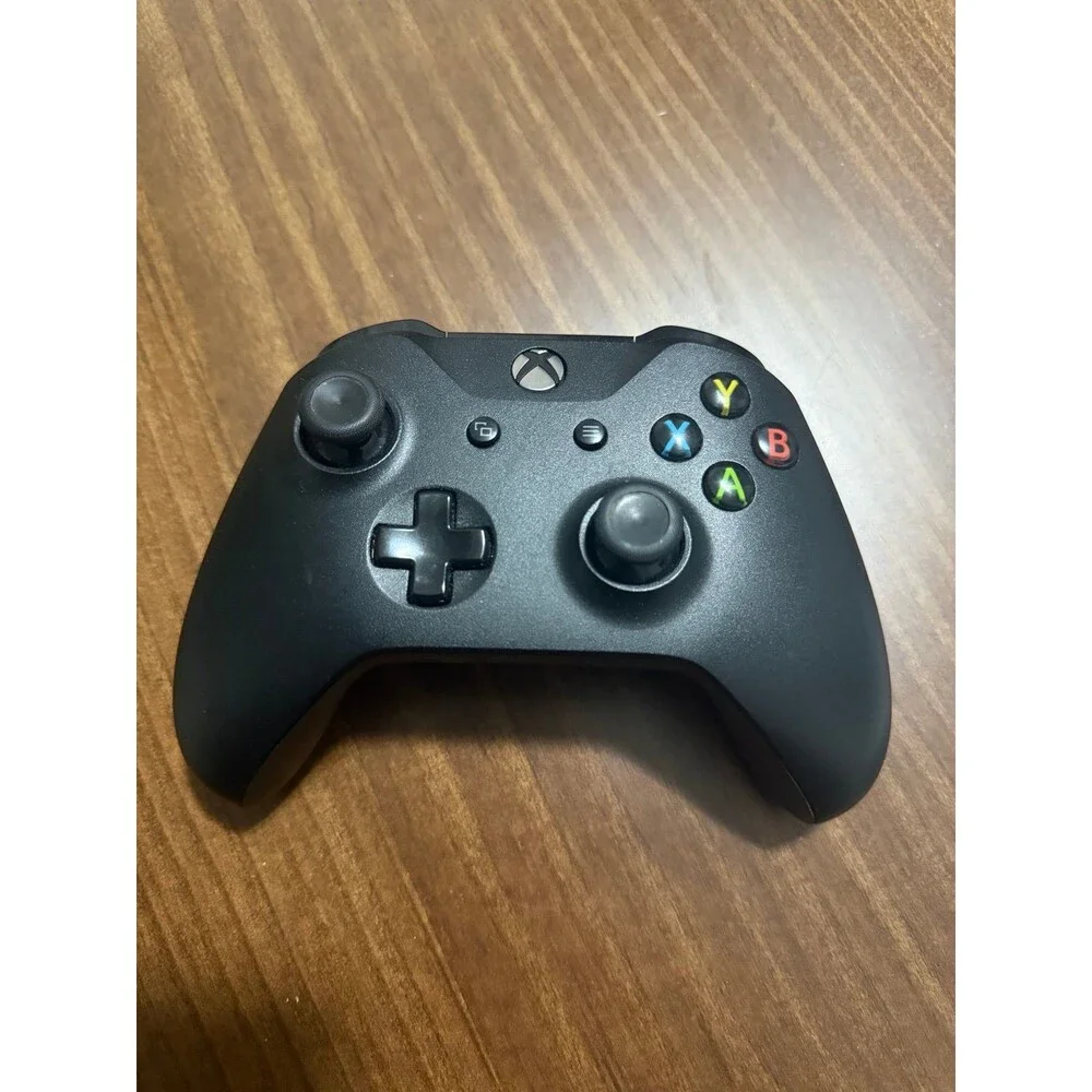 Xbox Wireless Controller Black Microsoft Xbox One Gamepad Console Accessory